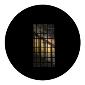 ROSCO:260-86691 -- 86691 Bannister Window Multi Color Glass Gobo By Lisa Cuscuna, Size: Specify