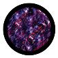 ROSCO:260-86730 -- 86730 Molten Color Multi Color Glass Gobo By Lisa Cuscuna, Size: Specify