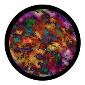 ROSCO:260-86734 -- 86734 Earthtones Multi Color Glass Gobo By Kc Hooper, Size: Specify