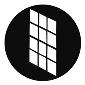 GAM:250-G760 -- G760 Office Window 5 Steel Metal Gobo, Size: Specify