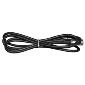 LEDpar Extension Link Jumper Data Cable - 6' with male to female connectors - Black